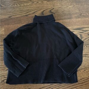 Gap Black Turtleneck Sweater